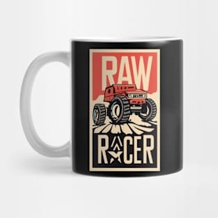 Raw Racer Desert Racing Car Mug